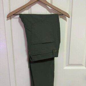 Lululemon Men's ABC Slim-Fit 5 Pocket Pant 30L 32W Warpstreme Green